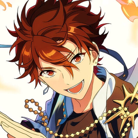 Chiaki is an idol who dreams and lives like a hero. He leads RYUSEITAI M now. He is straightforward, passionate, and always strives to achieve the best.